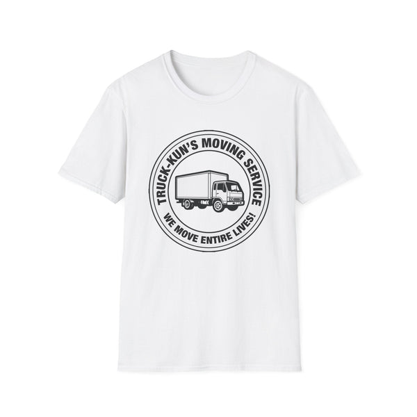 Truck-Kun's Moving Service T-Shirt by Baddy Armor