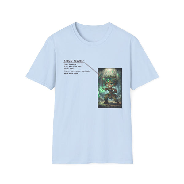 Earth Genasi and Water Genasi T-Shirts by Baddy Armor