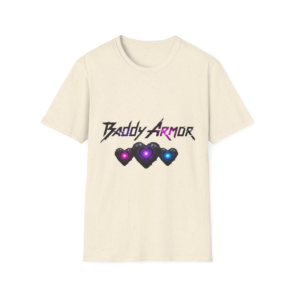 Baddy Armor Graphic T-Shirt | Cute Heart Shield Cotton Tee