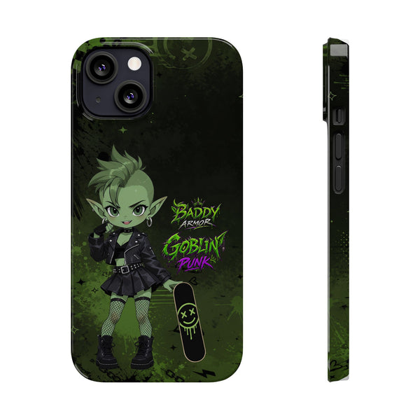 Goblin Punk Phone Case – Green Goblin Anime Case | Baddy Armor
