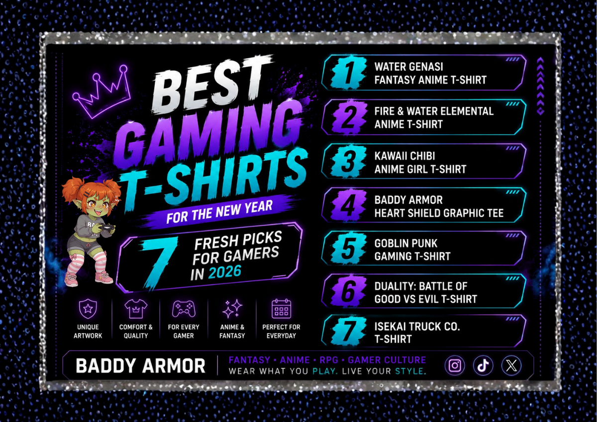 Best Gaming T-Shirts for the New Year: 7 Fresh Picks for Gamers in 2026