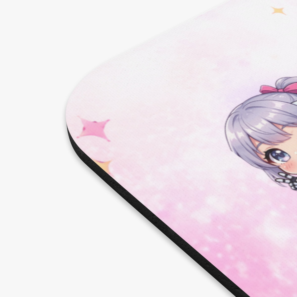 Baddy Armor Kawaii Mouse Pad | Cute Pastel Gaming Desk Mat