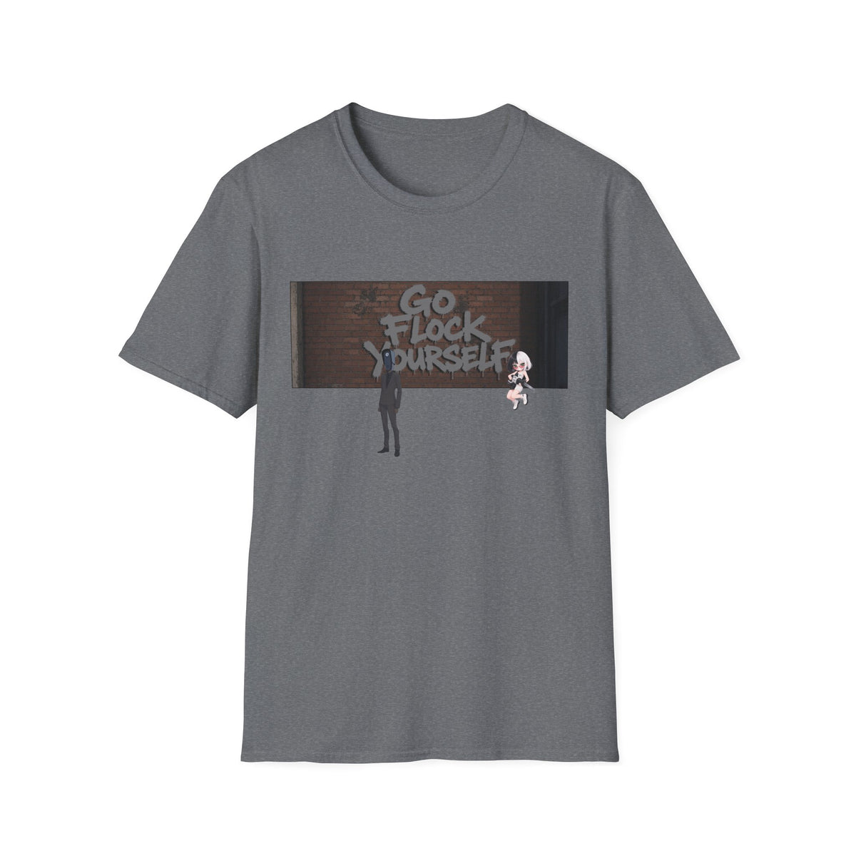 Go Flock Yourself Anti-Surveillance T-Shirt - Baddy Armor Designs