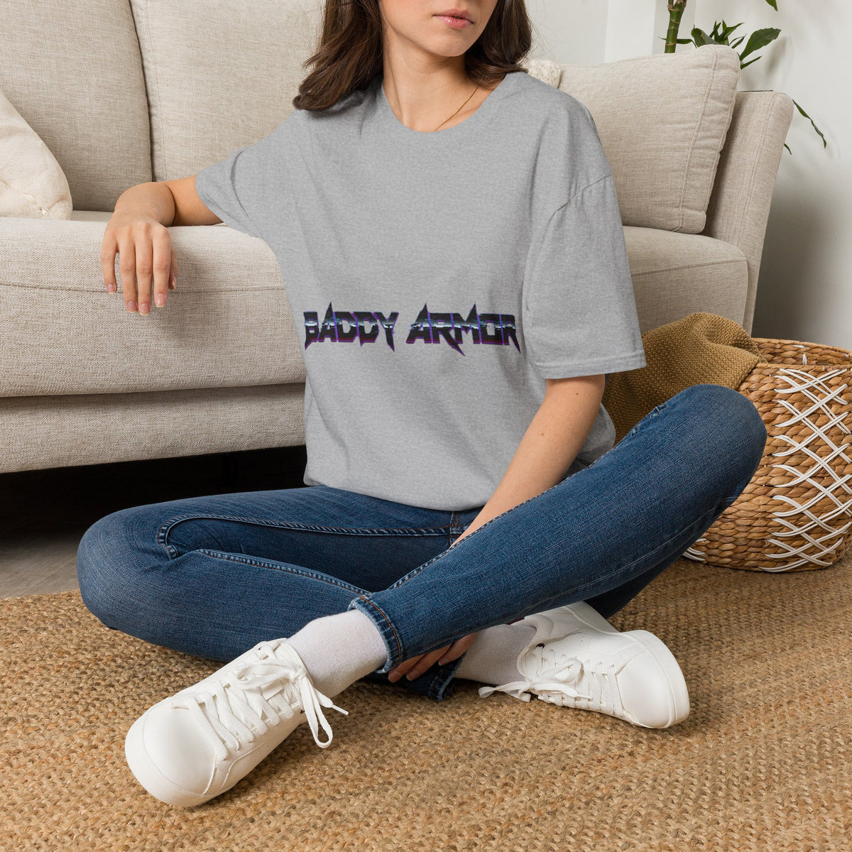 Baddy Armor Brand Graphic Tee