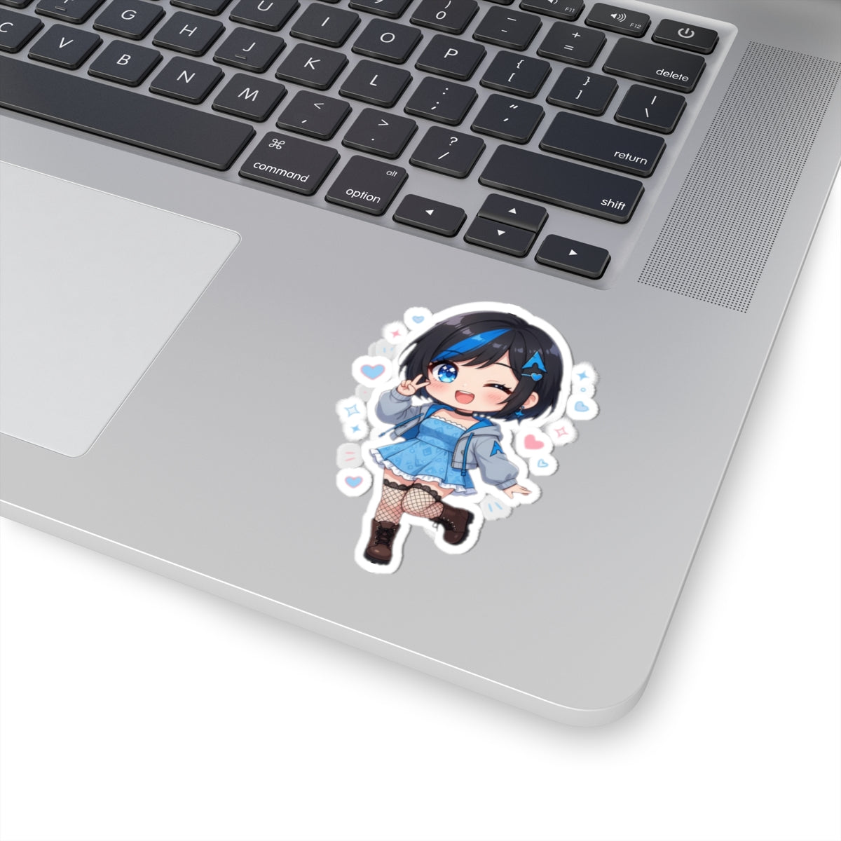 Arch-Chan Chibi Kiss-Cut Vinyl Sticker | Baddy Armor