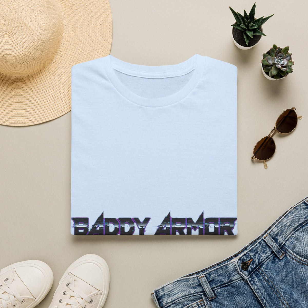 Baddy Armor Brand Graphic Tee