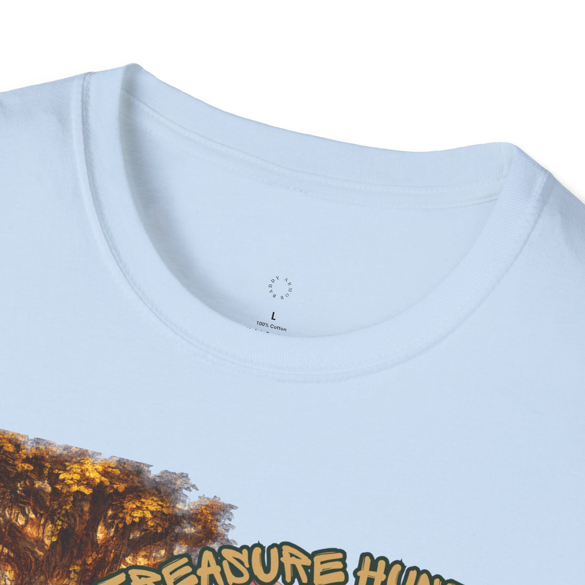Treasure Hunter Fantasy Anime T-Shirt | Cute Fox Girl Adventure Graphic Tee | Baddy Armor