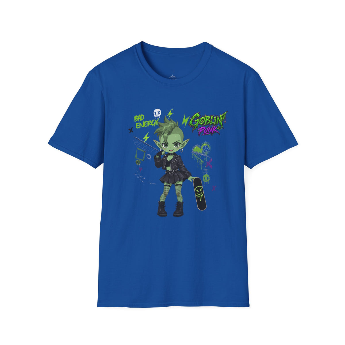 Goblin Punk T-Shirt – Green Goblin Graphic Tee | Baddy Armor