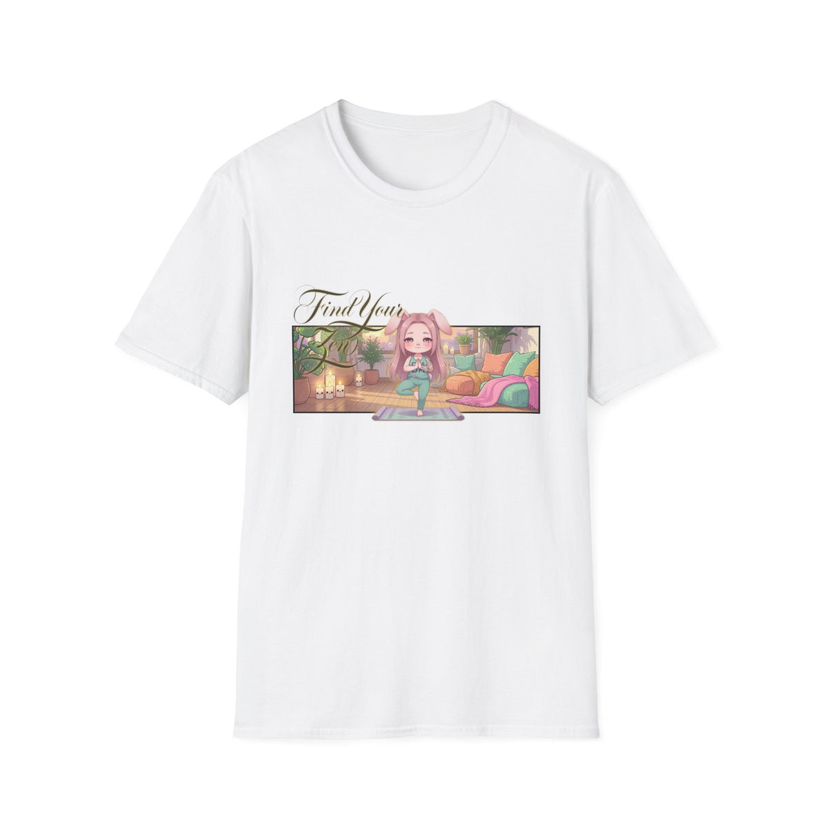 Find Your Zen - Yoga Usagi - Baddy Armor Designs