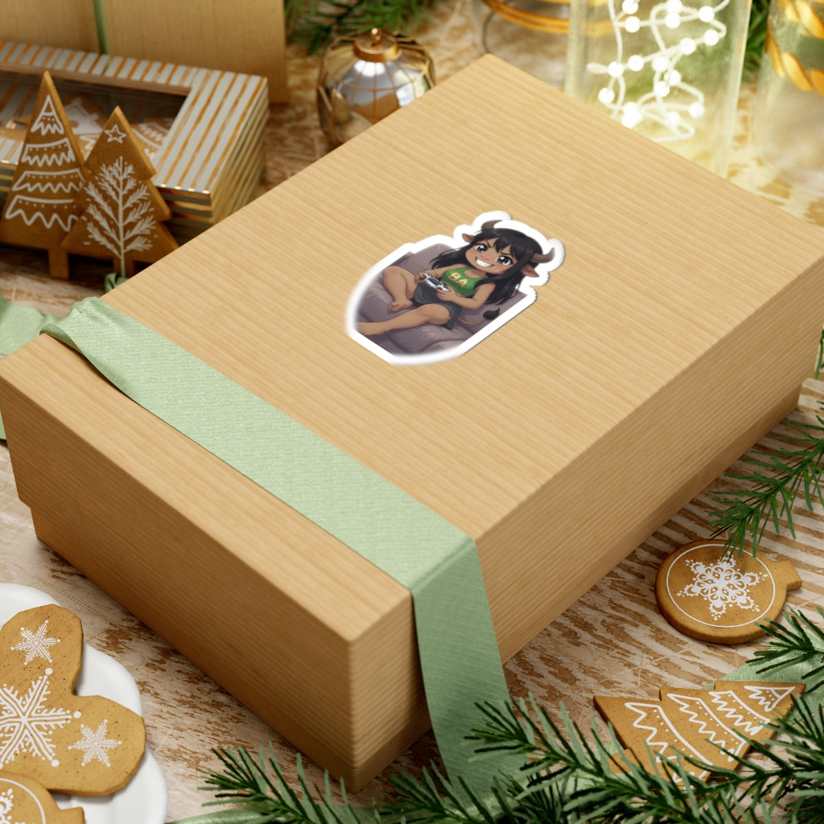 Taurus Gamer Cowgirl Sticker | Baddy Armor