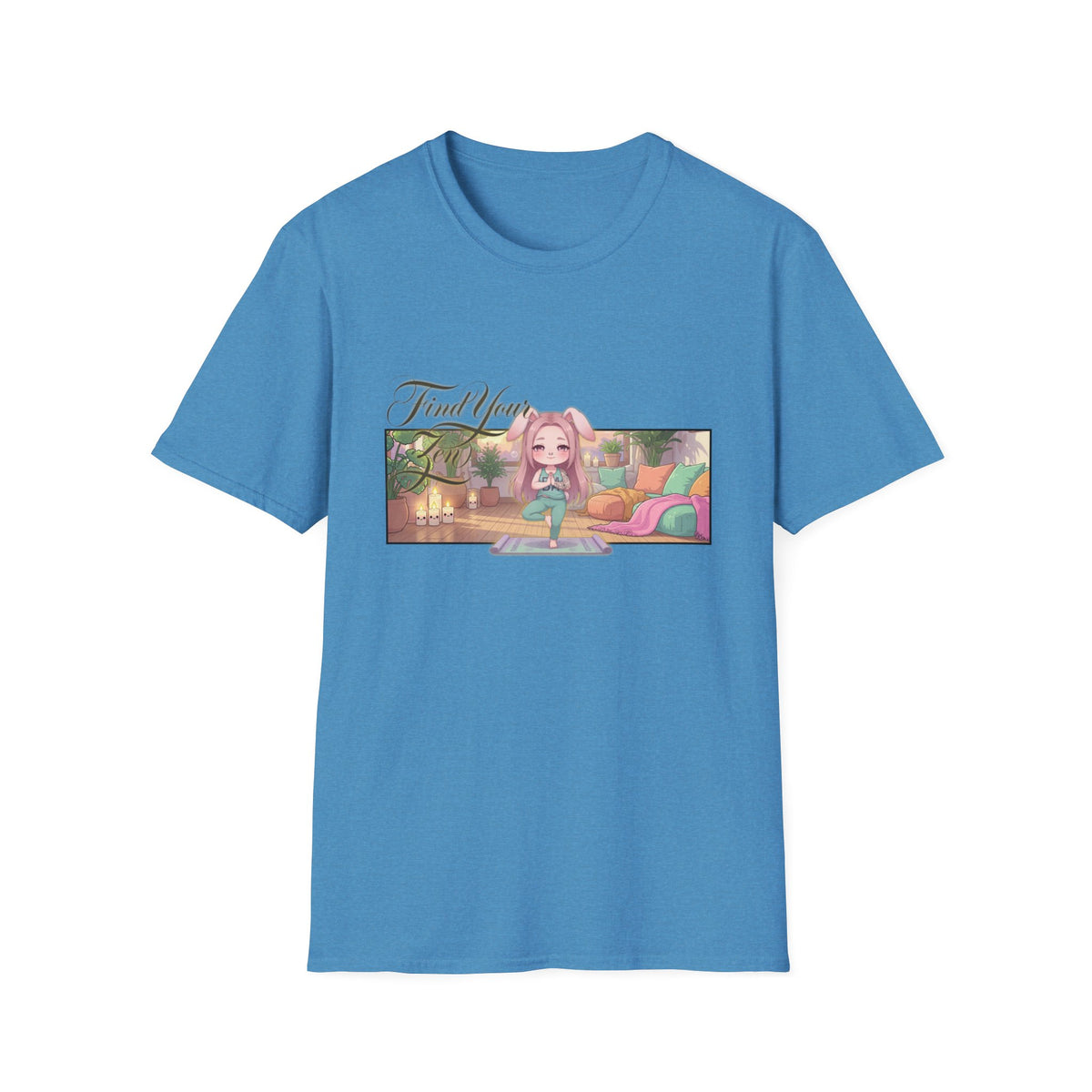 Find Your Zen - Yoga Usagi - Baddy Armor Designs