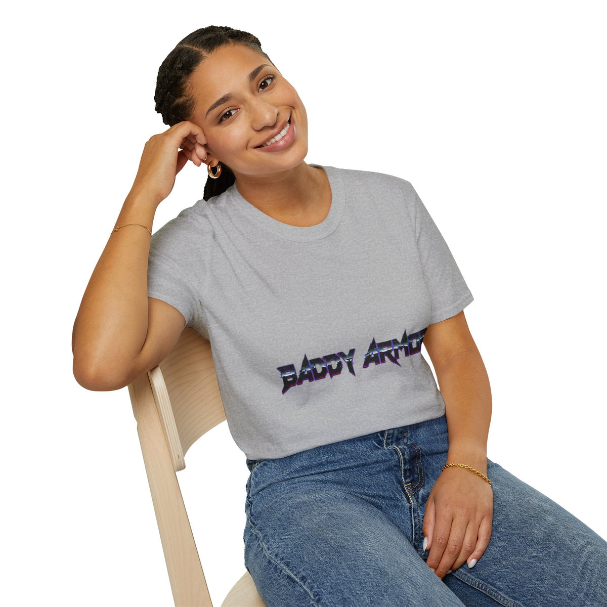 Baddy Armor Brand Graphic Tee