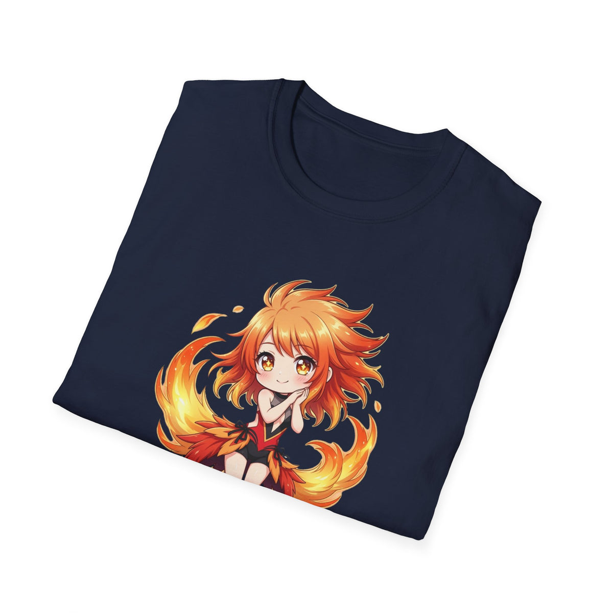 Phoenix Girl (不死鳥の少女) Anime T-Shirt | Baddy Armor