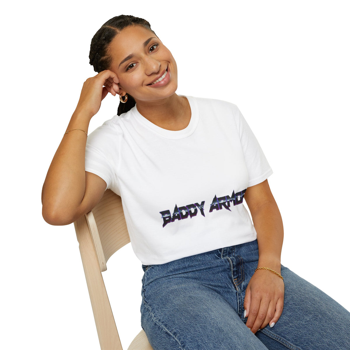 Baddy Armor Brand Graphic Tee