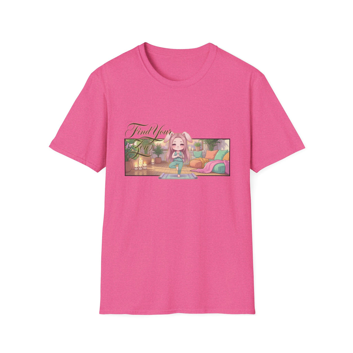 Find Your Zen - Yoga Usagi - Baddy Armor Designs
