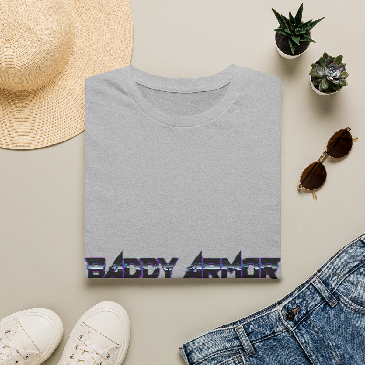 Baddy Armor Brand Graphic Tee