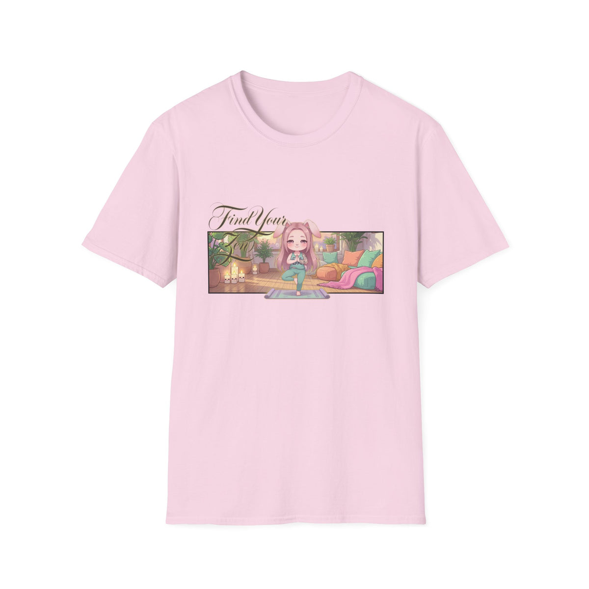 Find Your Zen - Yoga Usagi - Baddy Armor Designs