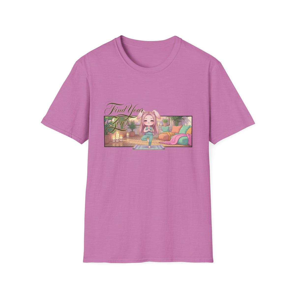 Find Your Zen - Yoga Usagi - Baddy Armor Designs