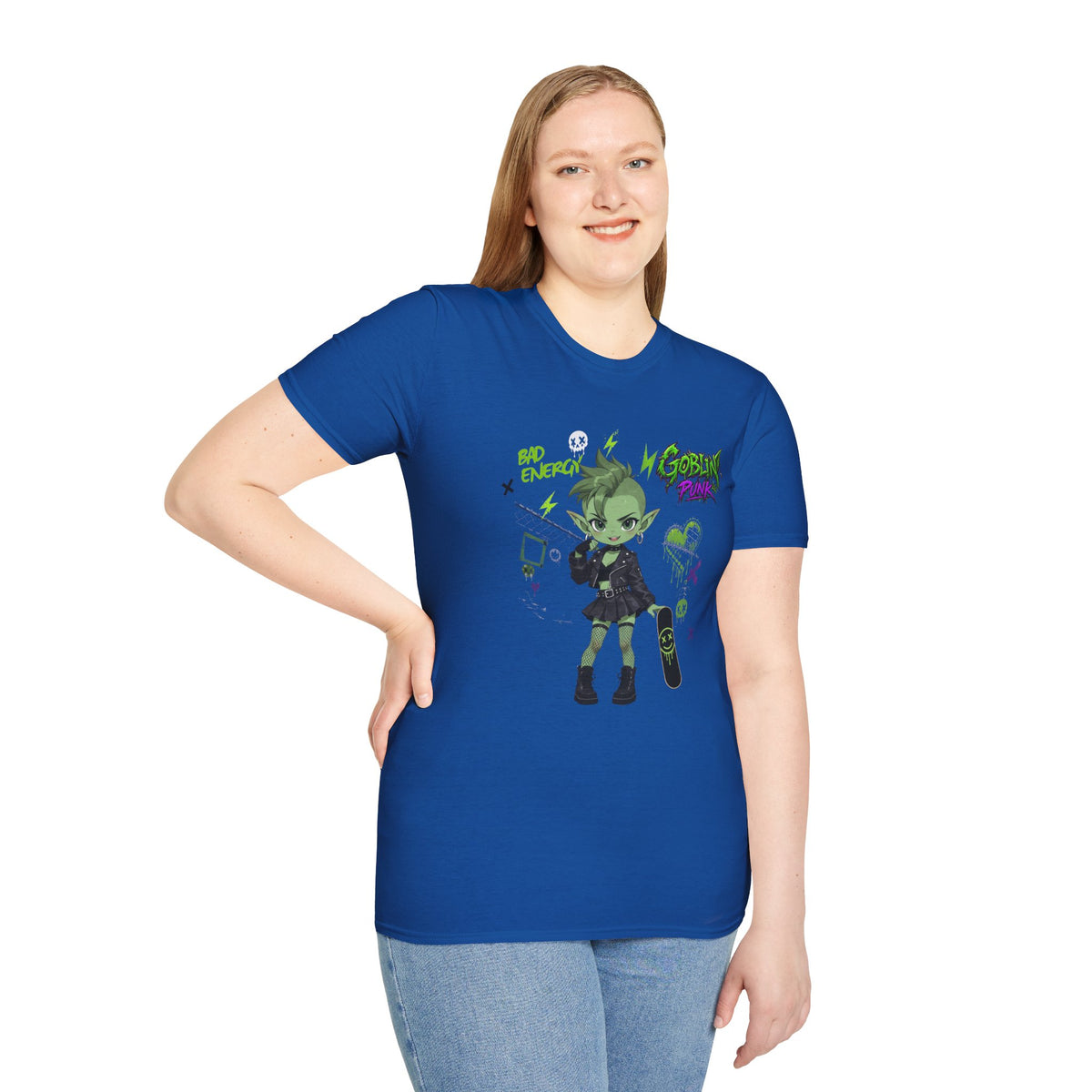 Goblin Punk T-Shirt – Green Goblin Graphic Tee | Baddy Armor
