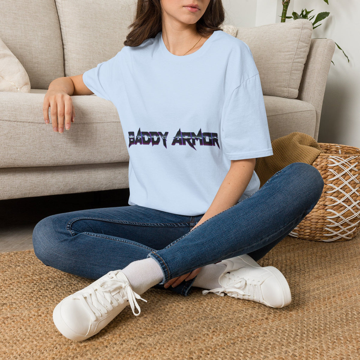 Baddy Armor Brand Graphic Tee