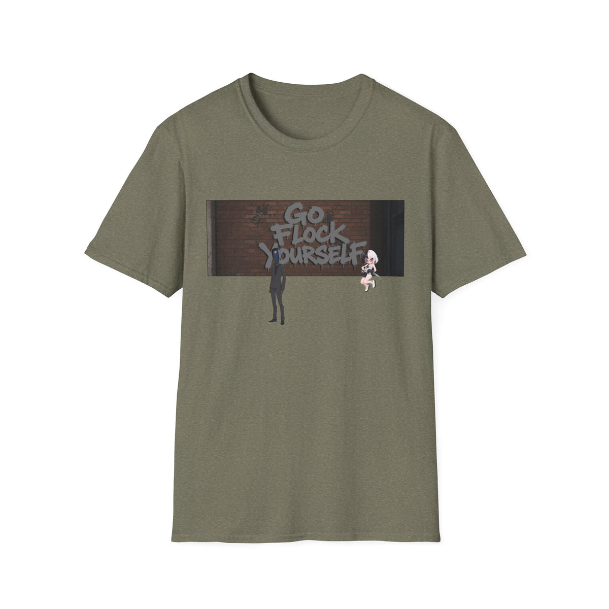 Go Flock Yourself Anti-Surveillance T-Shirt - Baddy Armor Designs