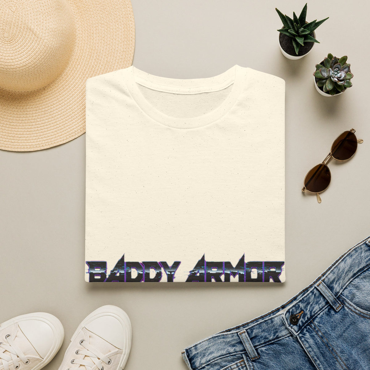 Baddy Armor Brand Graphic Tee
