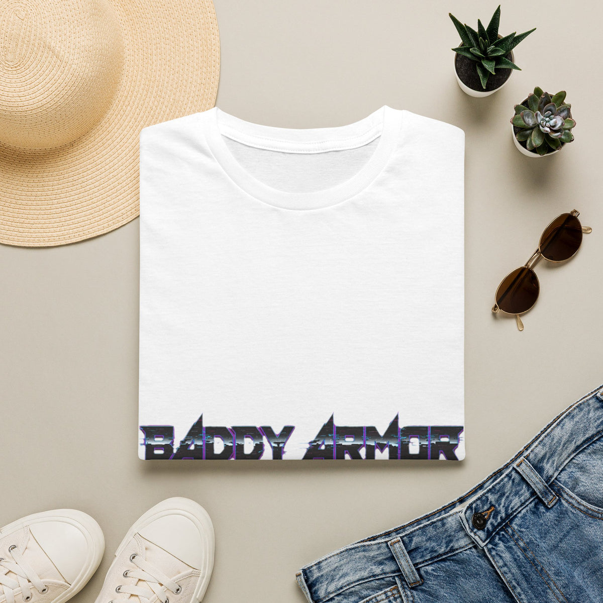 Baddy Armor Brand Graphic Tee