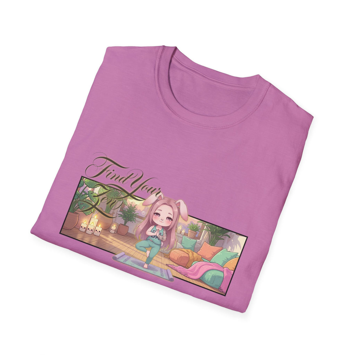 Find Your Zen - Yoga Usagi - Baddy Armor Designs