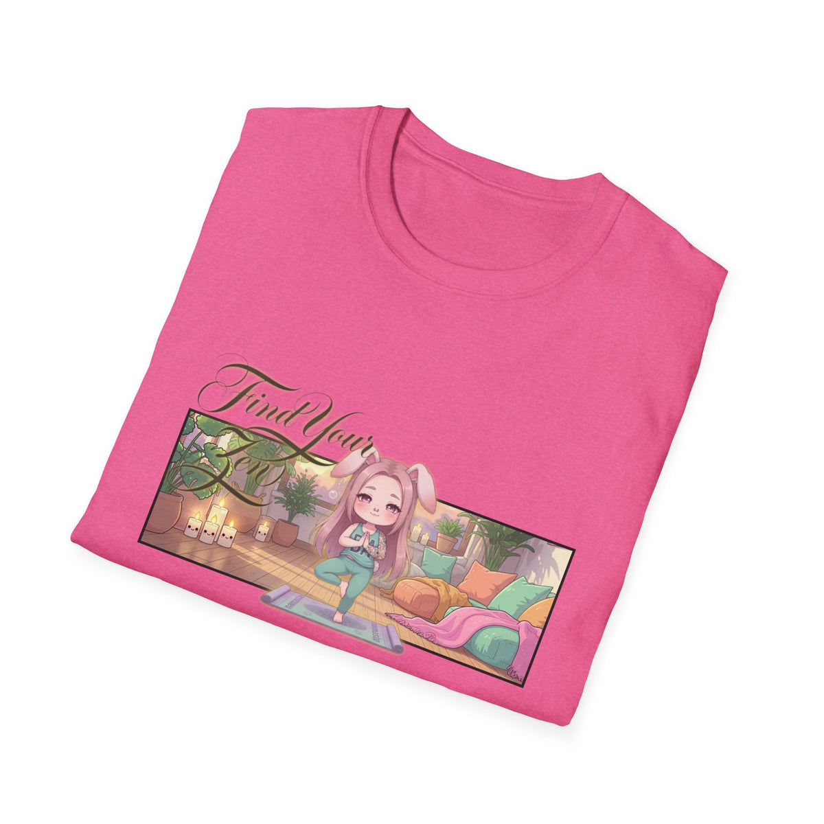 Find Your Zen - Yoga Usagi - Baddy Armor Designs