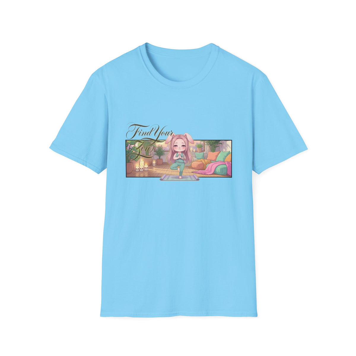 Find Your Zen - Yoga Usagi - Baddy Armor Designs