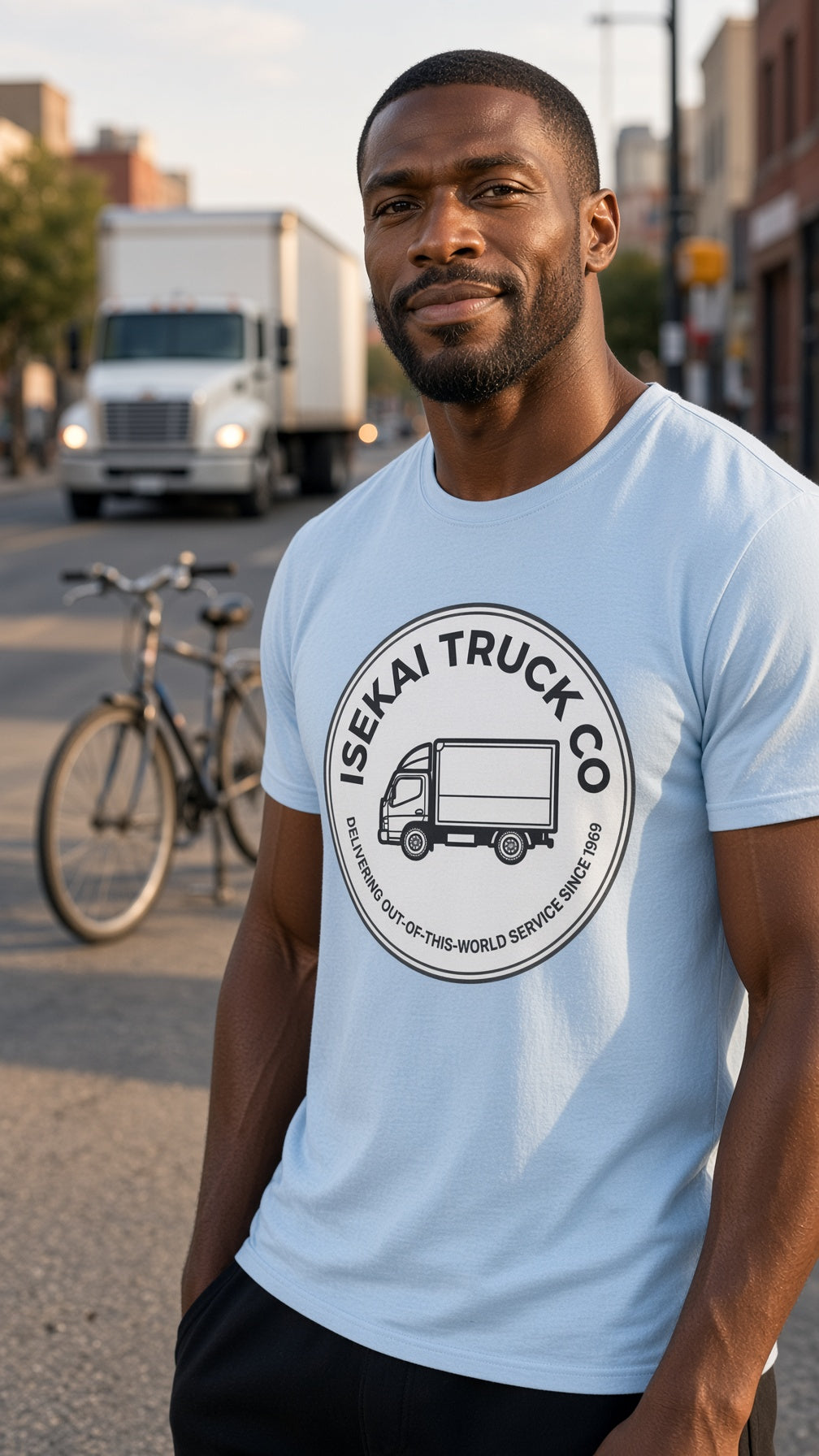 Isekai Truck Co T-Shirt - Baddy Armor Designs